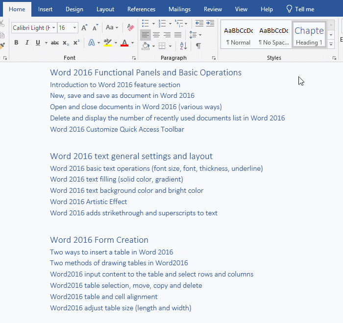Heading multilevel numbering different chapters continuous in Word