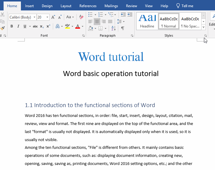 How to use Style Inspector in Word