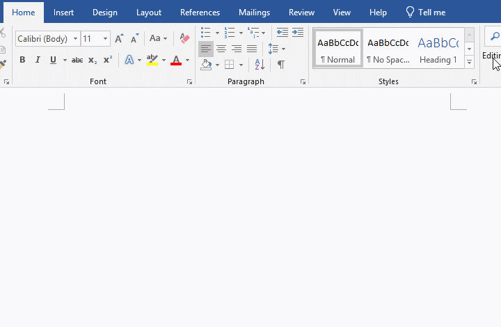 How to view styles in Word